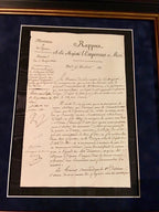 NAPOLEON BONAPARTE * AUTOGRAPH Signed at SAINT CLOUD * 1811 * re: Army Deserters