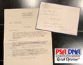 George HW Bush PSA/DNA Handwritten AUTOGRAPH "front runner" Note + correx SIGNED