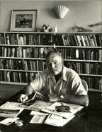 ERNEST HEMINGWAY * JSA * Autograph Book Signed from His Personal Library * Cuba