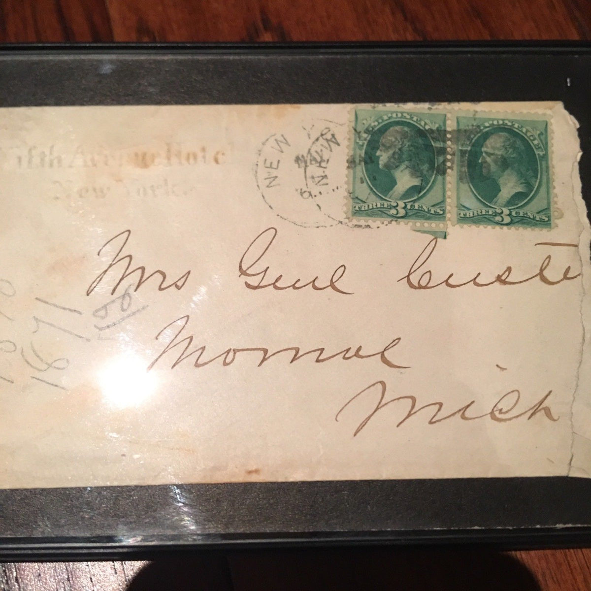 GEORGE CUSTER * Handwritten AUTOGRAPH SIGNED * Last Stand * Little Big Horn