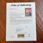 BILL ANDERS * PSA/DNA * Signed Red Number Photo Autograph * William Apollo 8