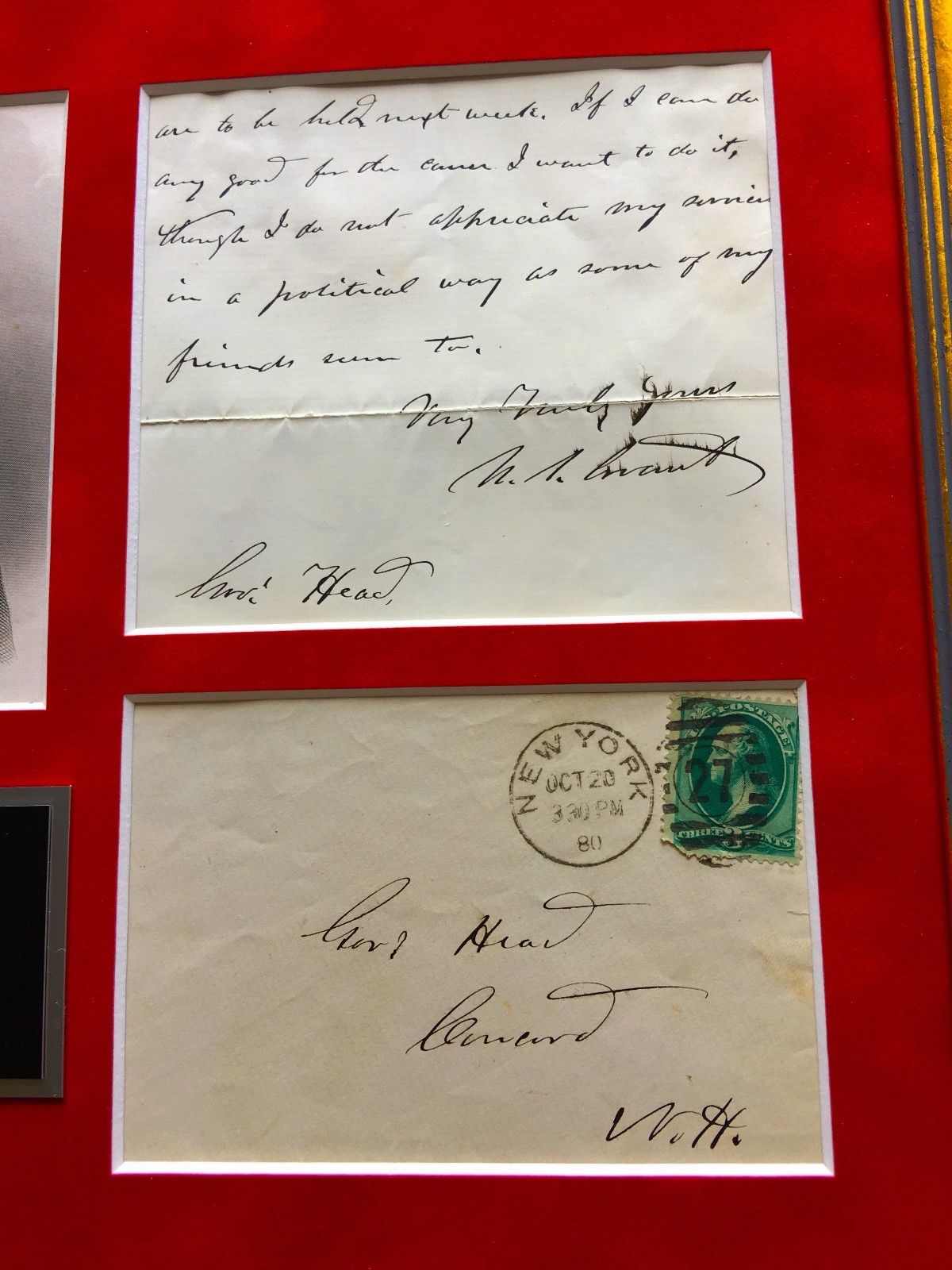 ULYSSES S. GRANT * PSA/DNA * Rare "Politics" 2 Page ALS* AUTOGRAPH Letter SIGNED