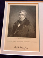 WILLIAM HENRY HARRISON * Rare AUTOGRAPH Note SIGNED * President Signature