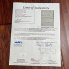 RUTHERFORD B. HAYES * JSA * Autograph State of Ohio Document Signed President