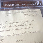 Napoleon Bonaparte * BAS Beckett Slabbed * Encapsulated Autograph Signed *