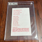 JOE BIDEN * BECKETT BAS Slab * Signed Democrat Donkey Autograph Pamphlet