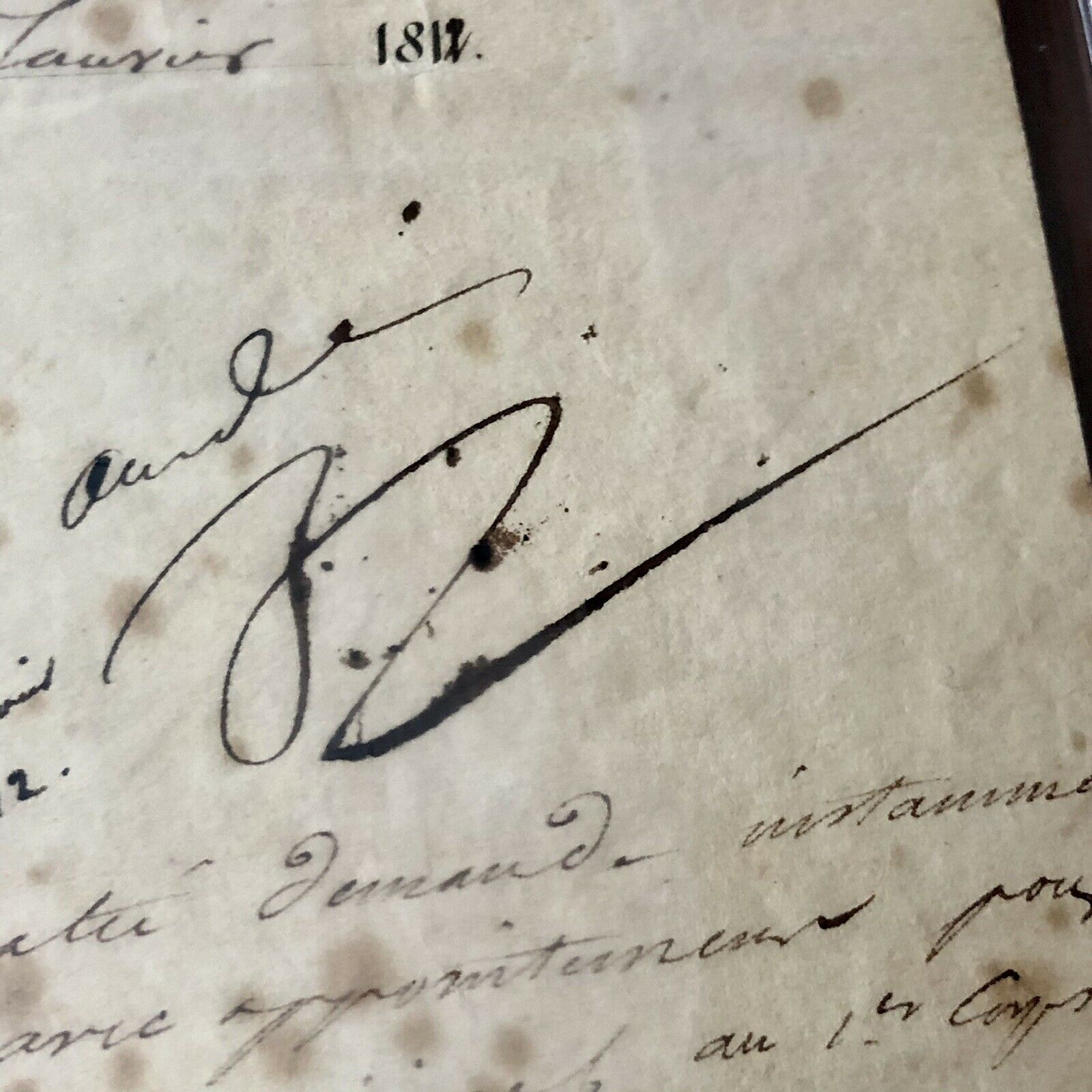 Napoleon Bonaparte * PSA/DNA Slabbed * Encapsulated Autograph Signed Document *