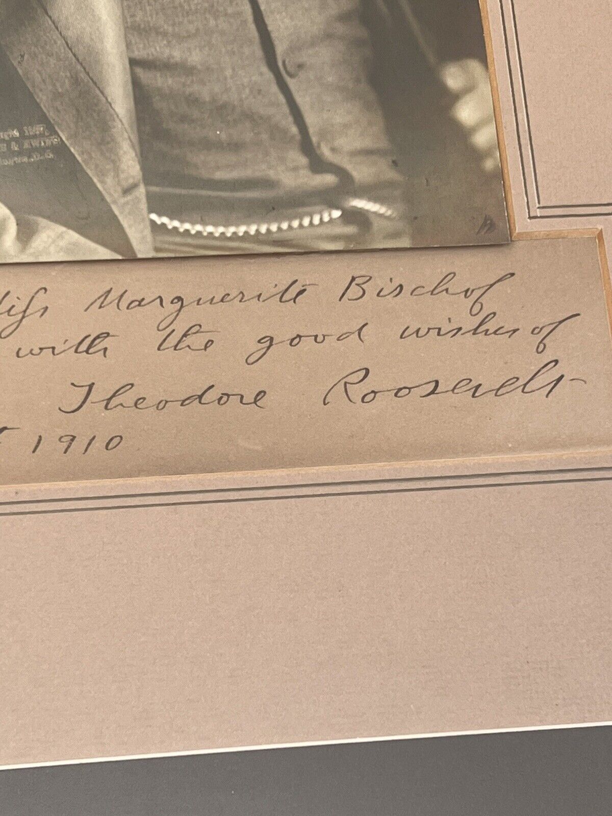 THEODORE ROOSEVELT * JSA LOA * Signed XXL 15x18 Portrait Photo Autograph