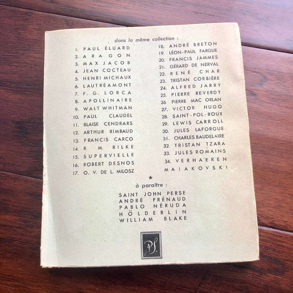 PABLO PICASSO * PSA/DNA * Autograph Surrealist Book Signed Paul Eluard *