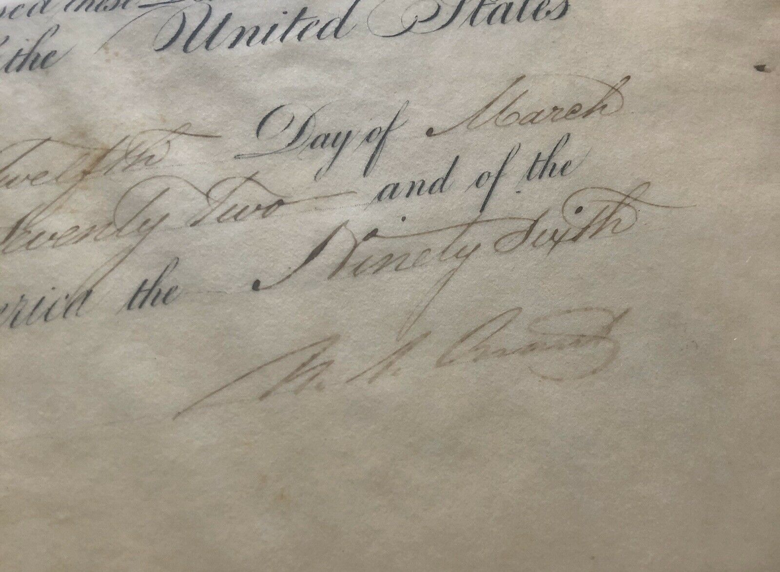 ULYSSES S. GRANT * BAS * 1872 Autograph Appointment Signed * AS PRESIDENT