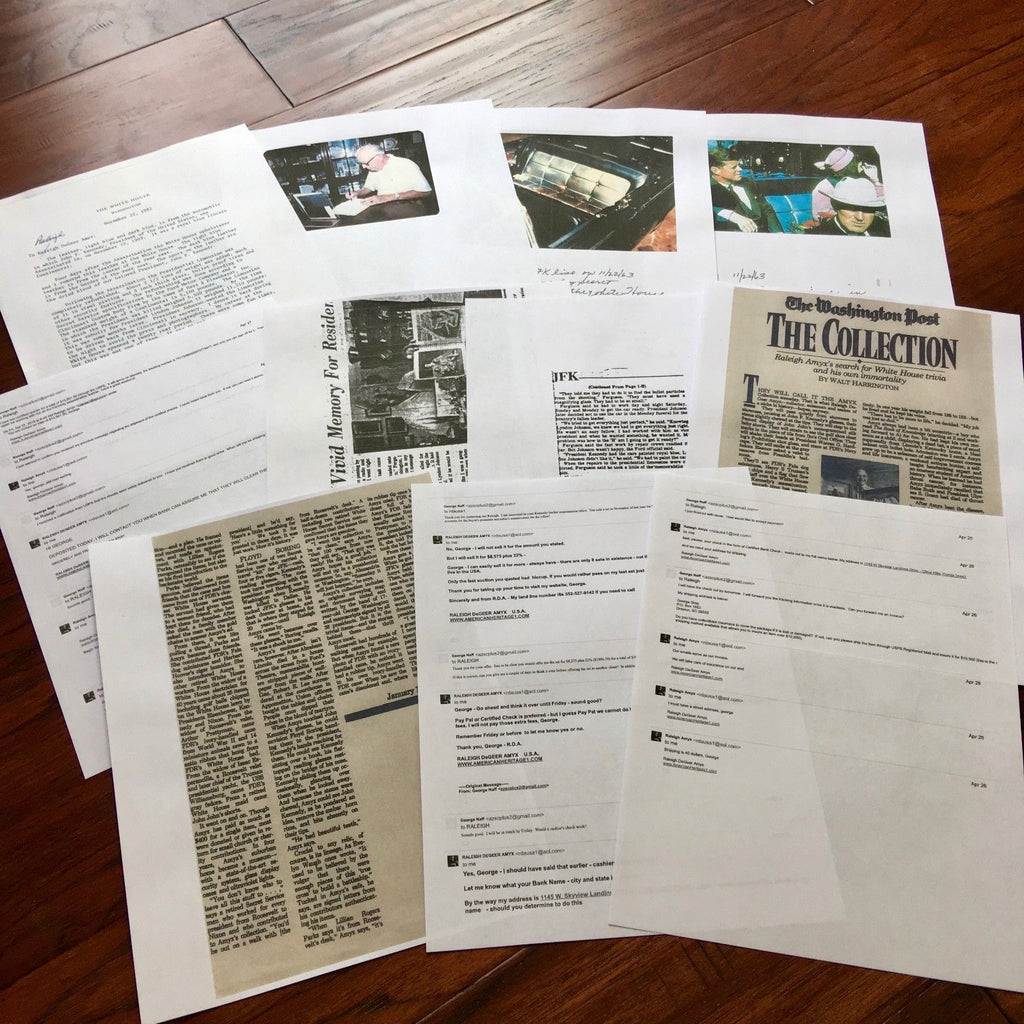 PREORDER: JOHN F. KENNEDY * Genuine Dallas ASSASSINATION LIMO INTERIOR LEATHER *