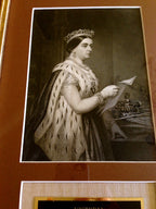 QUEEN VICTORIA * HAND SIGNED Envelope * Autographed "The Queen" * WAX SEAL