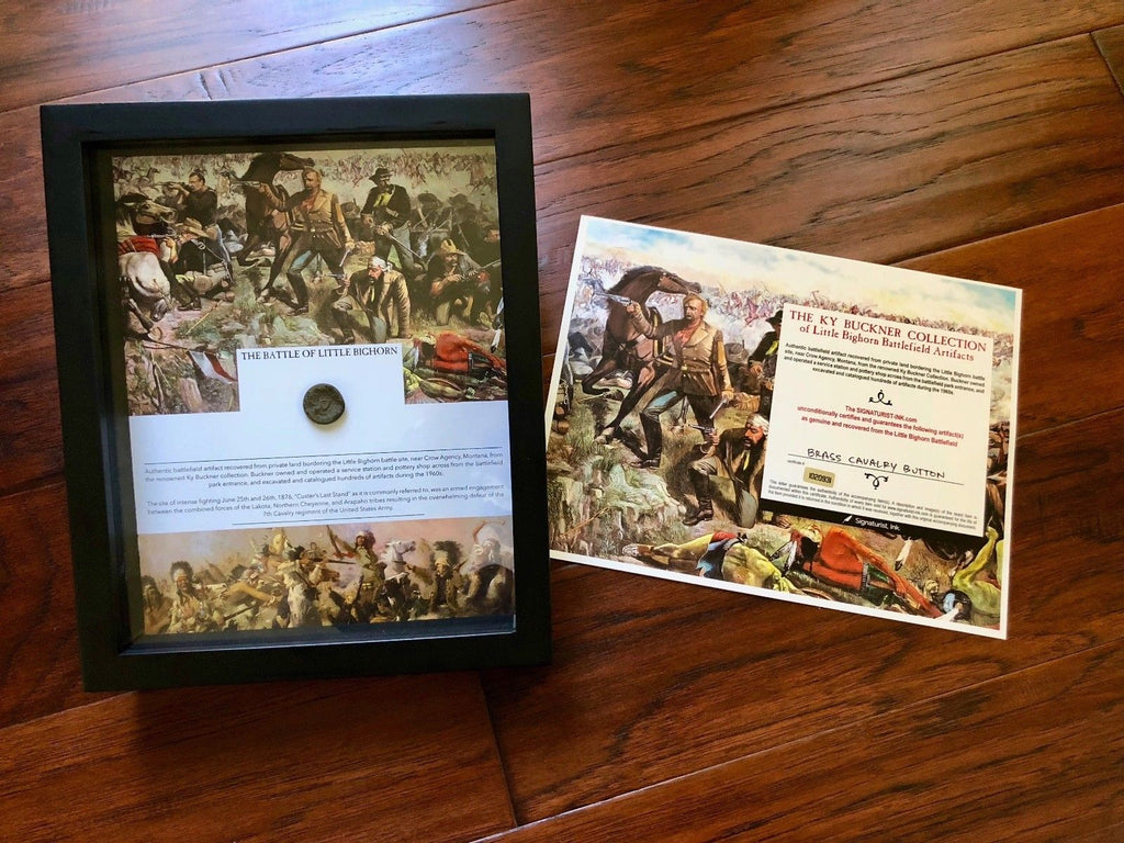 CUSTER'S LAST STAND * Original Battlefield Dug Artifact * LITTLE BIGHORN * COA