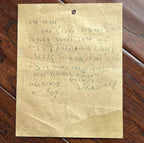 MAHATMA GANDHI * JSA * Autograph Handwritten Letter Signed Peace Negotiations