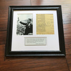MARTIN LUTHER KING JR * BAS Beckett LOA * Hand Signed 1961 Speech Autograph *