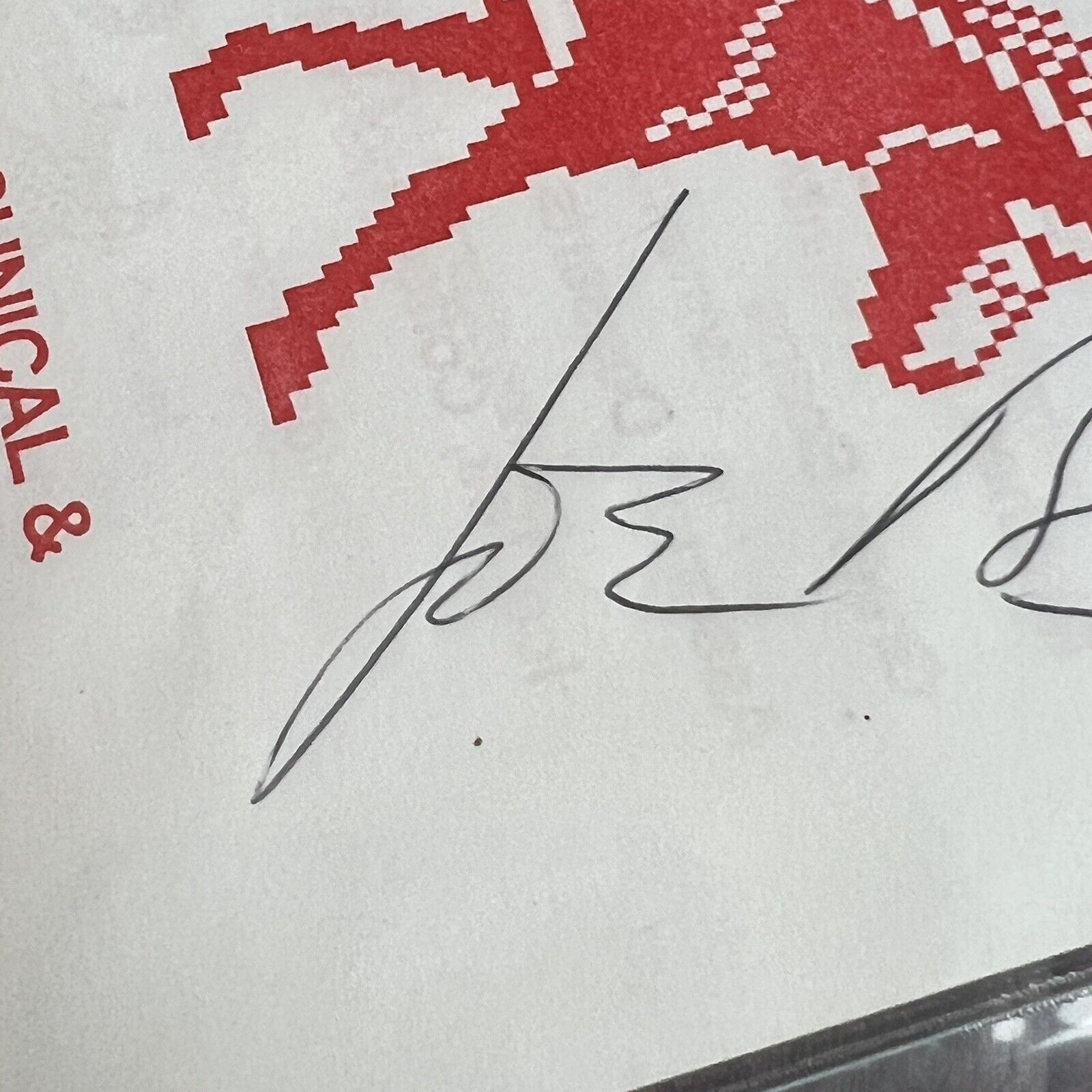 JOE BIDEN * BECKETT BAS Slab * Signed Democrat Donkey Autograph Pamphlet