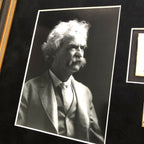 MARK TWAIN / SAMUEL L. CLEMENS * BAS Beckett LOA * Hand Signed Autograph Quote *