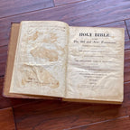 JOHN ADAMS * JSA * Autograph Family Bible Signed & Gifted to his Granddaughter