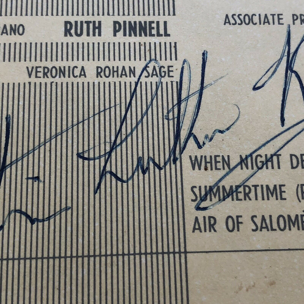 MARTIN LUTHER KING JR * BAS Beckett LOA * Hand Signed 1961 Speech Autograph *
