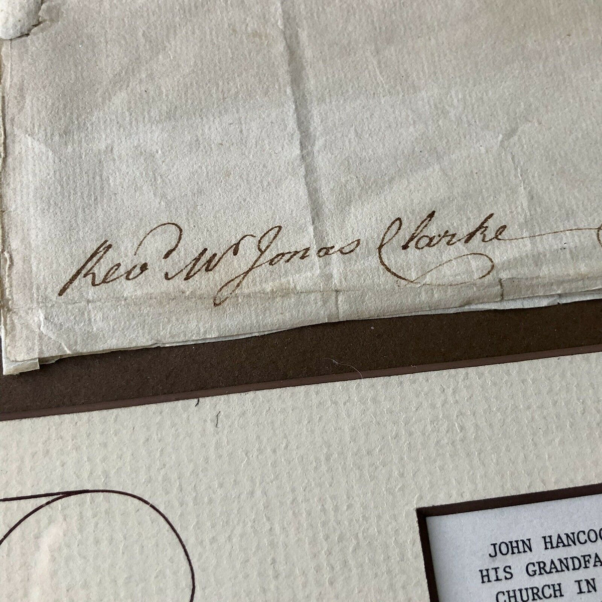JOHN HANCOCK * PSA/DNA * Handwritten Autograph Letter Signed SLAVERY Content *