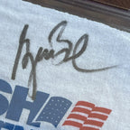 GEORGE W. BUSH * BAS Beckett Slab * Cut Autograph Signature Signed on Fabric