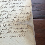 JOHN HANCOCK * JSA * Handwritten Draft Reinforcing Troops * No Autograph Signed