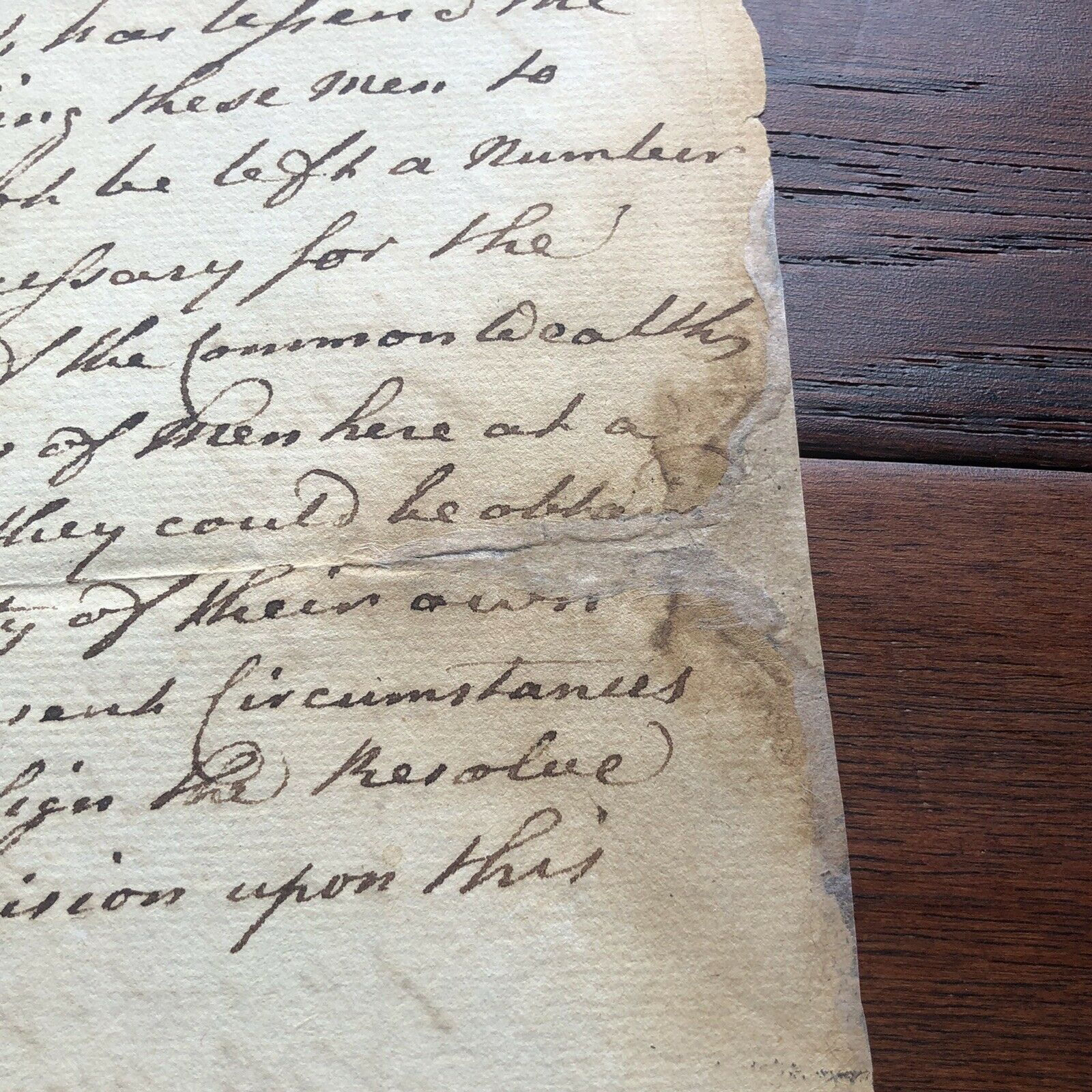 JOHN HANCOCK * JSA * Handwritten Draft Reinforcing Troops * No Autograph Signed