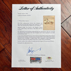 MERCURY 7 * PSA * Autograph 16x20 Presentation Photo Signed * Gus Grissom Seven