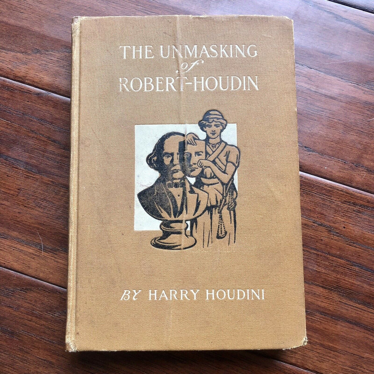 HARRY HOUDINI * PSA/DNA * Signed "Handcuff Houdini" Autograph Unmasking Book