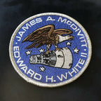 GEMINI IV * FLOWN FLAG * Autograph EDWARD WHITE JAMES MCDIVITT Signed Apollo COA