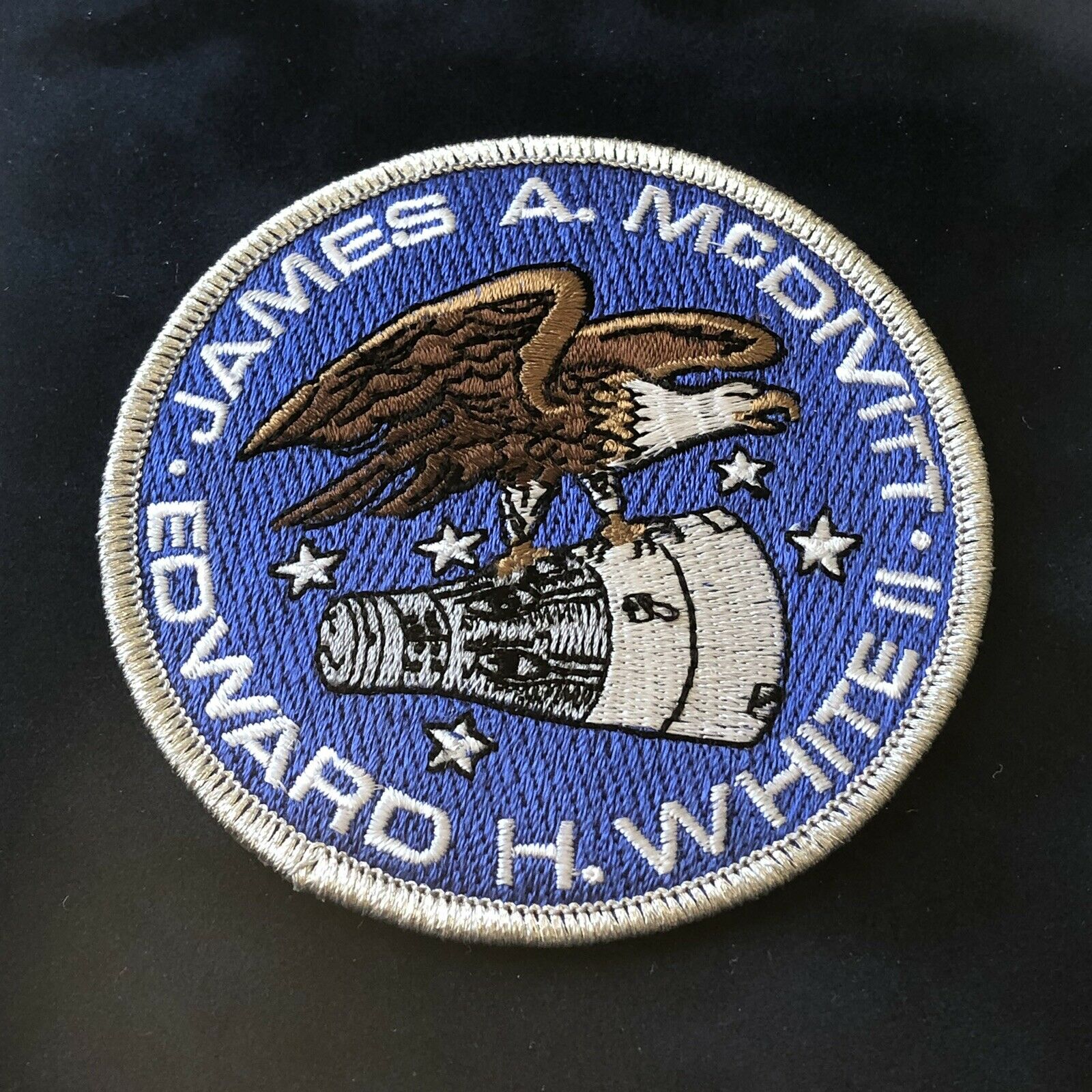 GEMINI IV * FLOWN FLAG * Autograph EDWARD WHITE JAMES MCDIVITT Signed Apollo COA