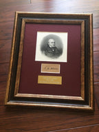 JOHN QUINCY ADAMS * PSA/DNA * Authentic AUTOGRAPH * SIGNED Clipped Free Frank