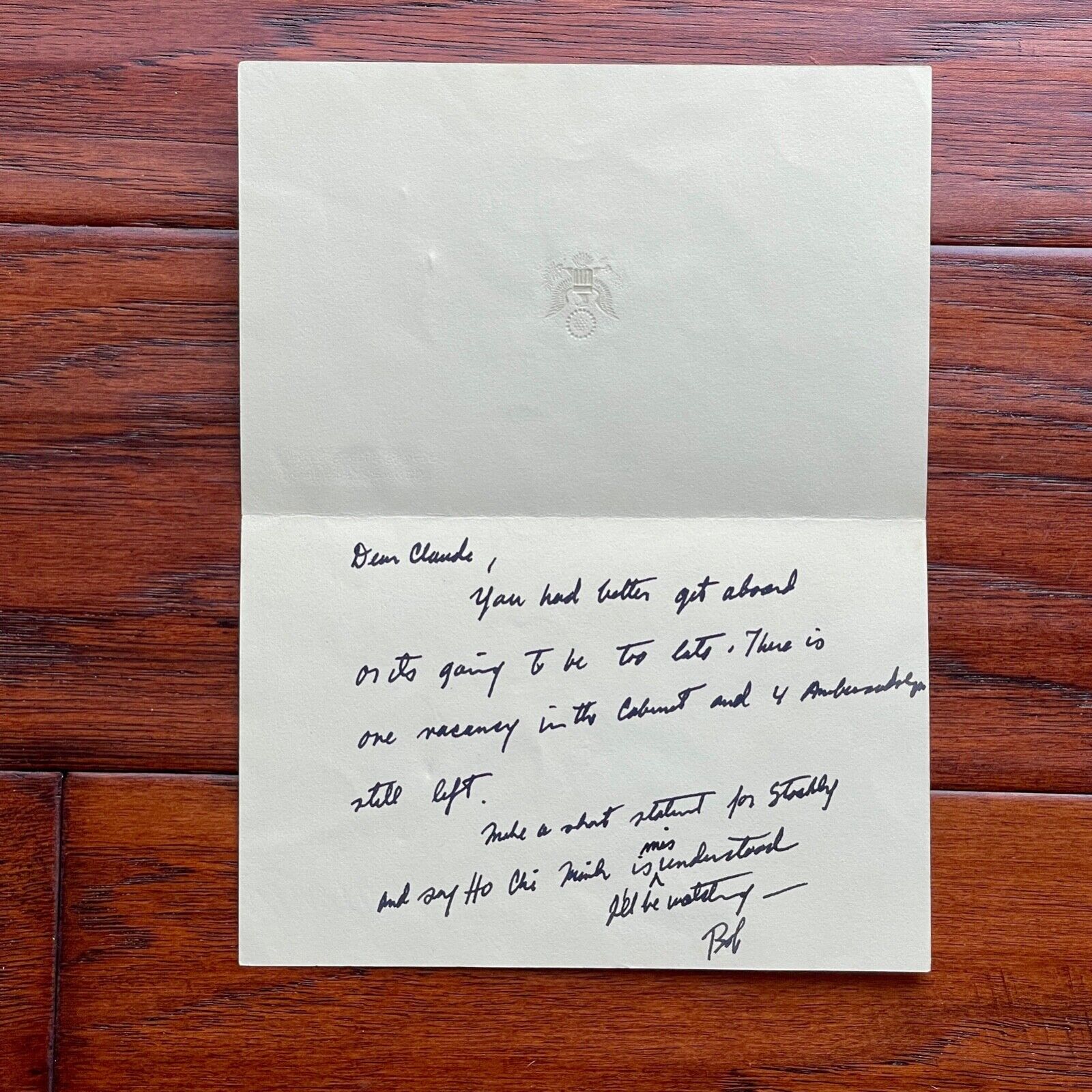 ROBERT F KENNEDY * PSA 10 Autograph Jokes Re Vietnam & Run for President Signed
