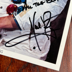 NEIL ARMSTRONG * JSA * Bold Signed NASA White Space Suit Photo Autograph