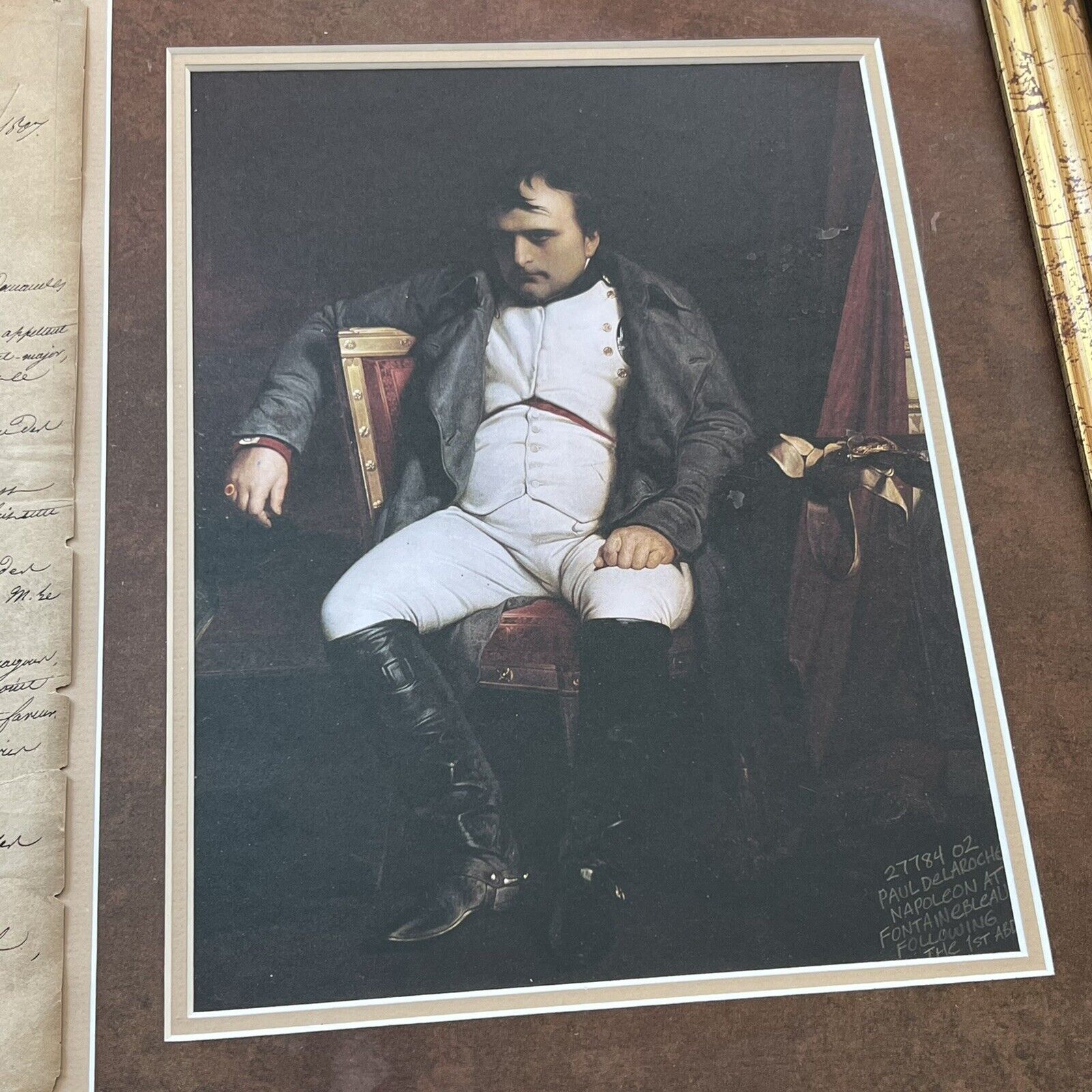 NAPOLEON BONAPARTE * JSA LOA * Signed Requests For Leaves of Absence Autograph