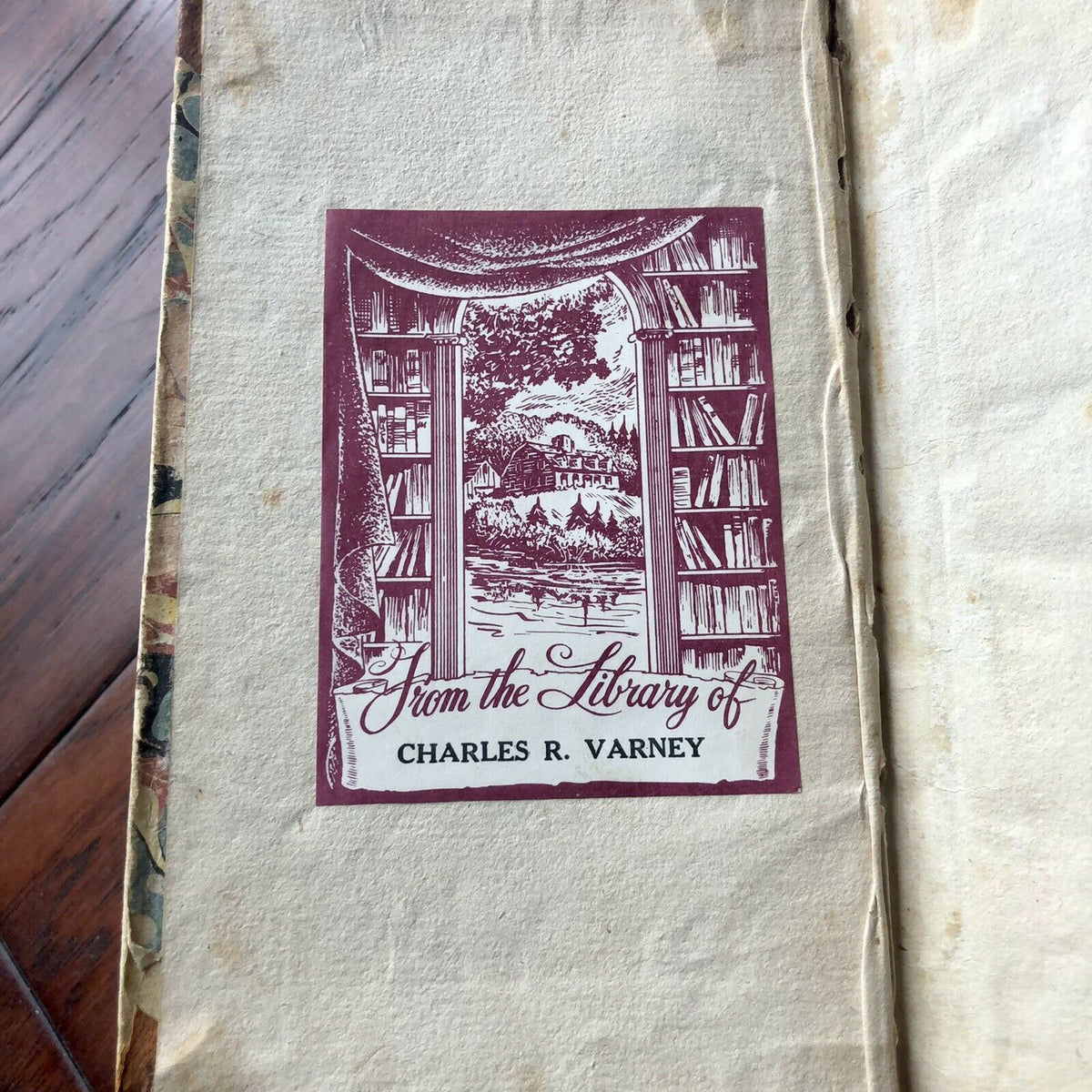 JAMES MADISON * Beckett * Signed Book from his Library On Native Wars Autograph