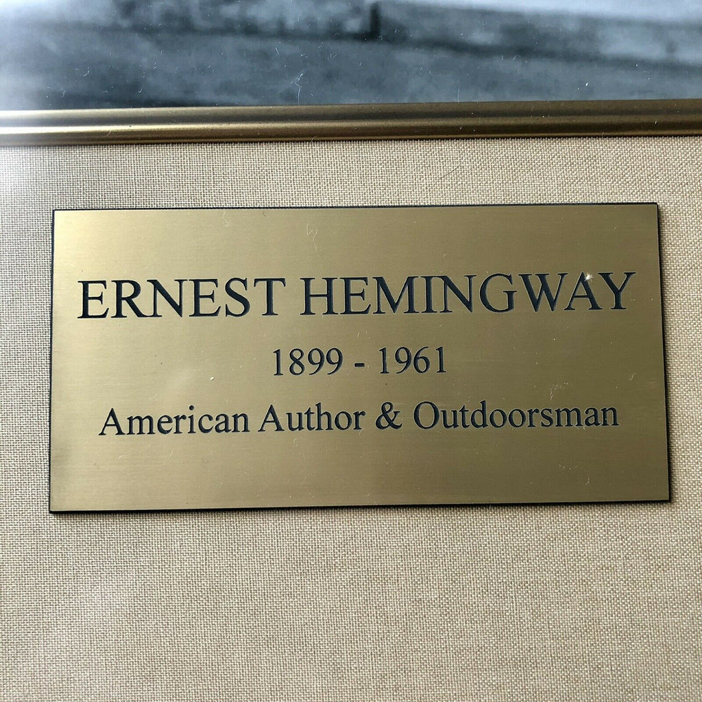 ERNEST HEMINGWAY * JSA LOA * Handwritten Autograph Key West Note Signed *