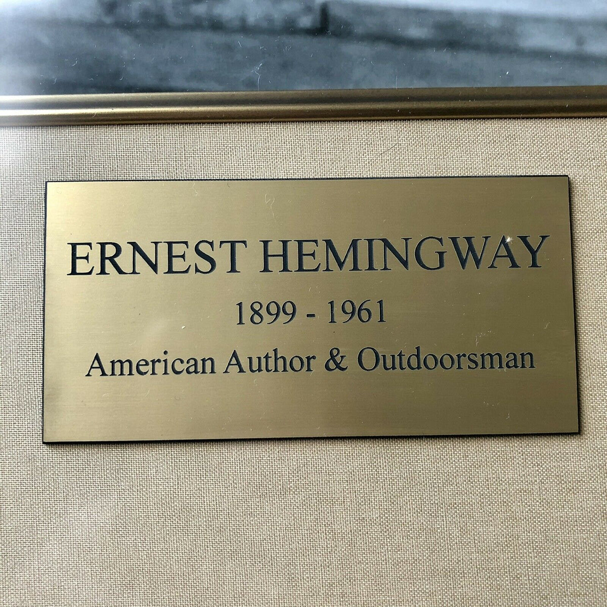 ERNEST HEMINGWAY * JSA LOA * Handwritten Autograph Key West Note Signed *