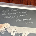 ALAN SHEPARD * Beckett BAS * Golfing Shot Signed and Dated Autograph * Apollo 14