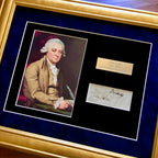 JOHN ADAMS * Scarce AUTOGRAPH Cut Signature SIGNED * JSA COA * 2nd President