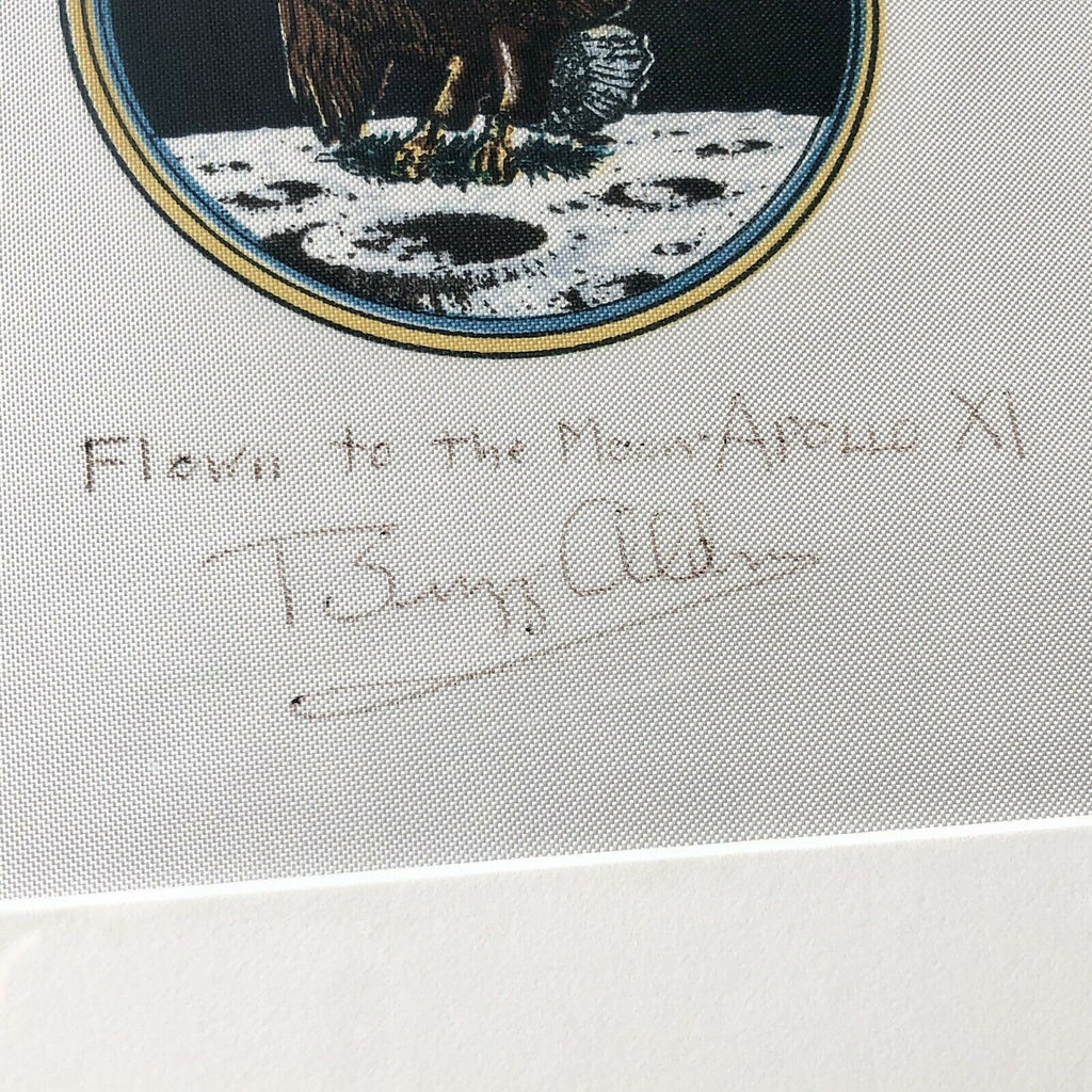 BUZZ ALDRIN * Apollo 11 Flown Signed Beta Cloth * Aldrin Personal Collection