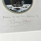 BUZZ ALDRIN * Apollo 11 Flown Signed Beta Cloth * Aldrin Personal Collection