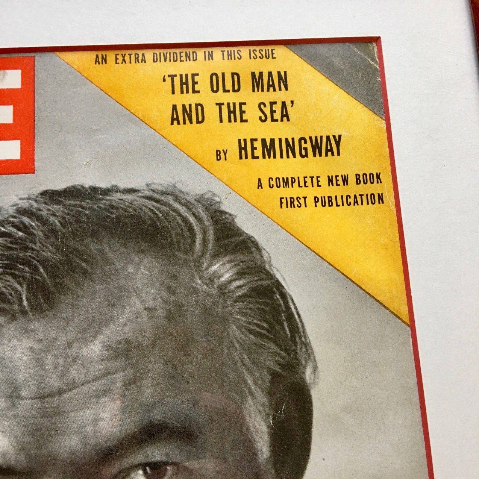 ERNEST HEMINGWAY Autograph OLD MAN & THE SEA First Publication LIFE Book SIGNED
