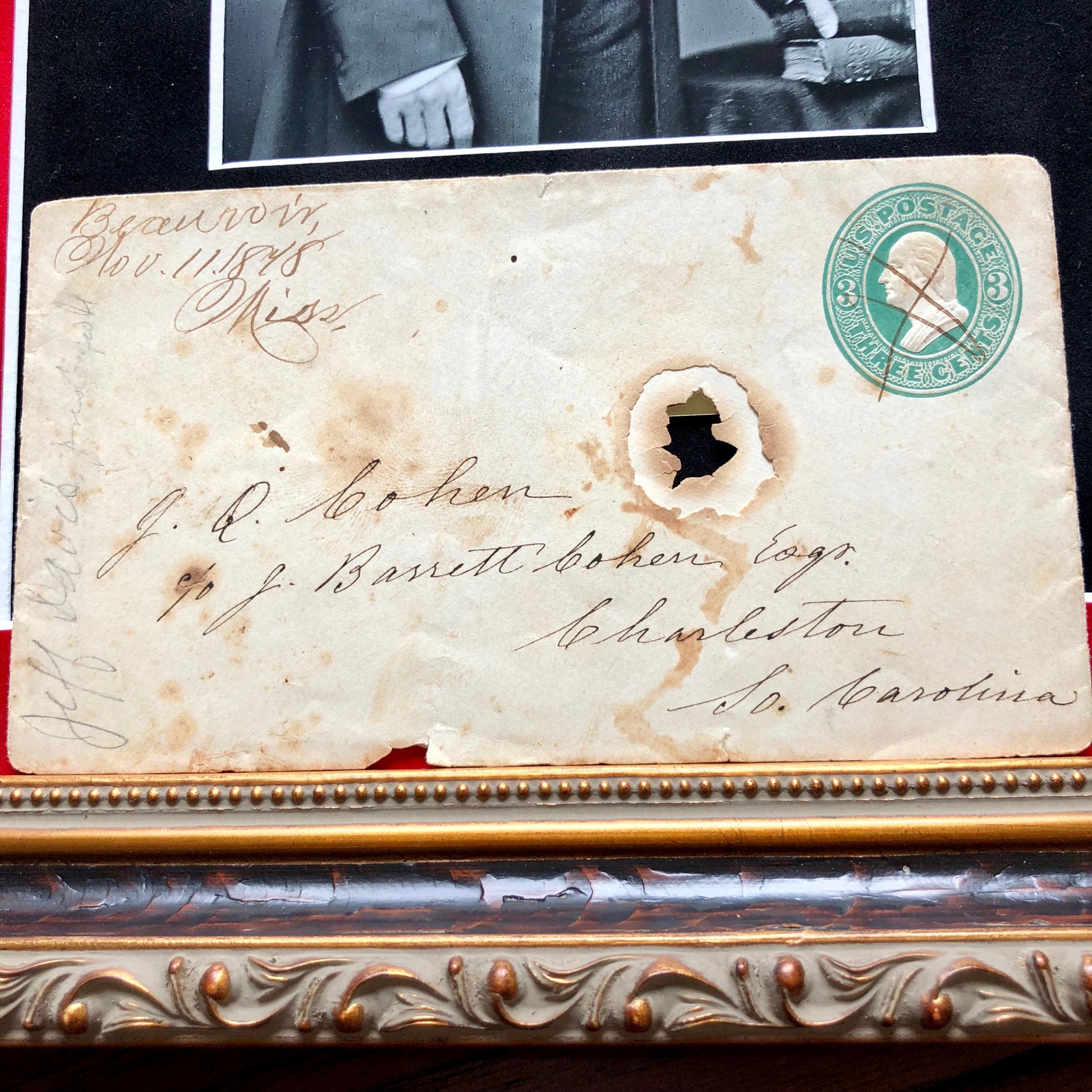 JEFFERSON DAVIS * "Sovereignty of the States" * AUTOGRAPH Letter Signed *