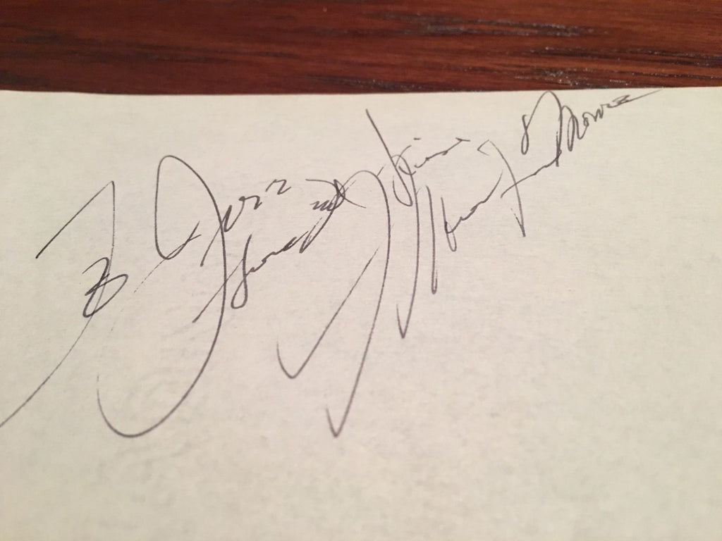 MARILYN MONROE * JSA COA * Authentic RARE AUTOGRAPH note SIGNED * Celebrity Icon