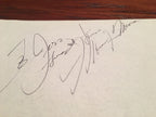 MARILYN MONROE * JSA COA * Authentic RARE AUTOGRAPH note SIGNED * Celebrity Icon