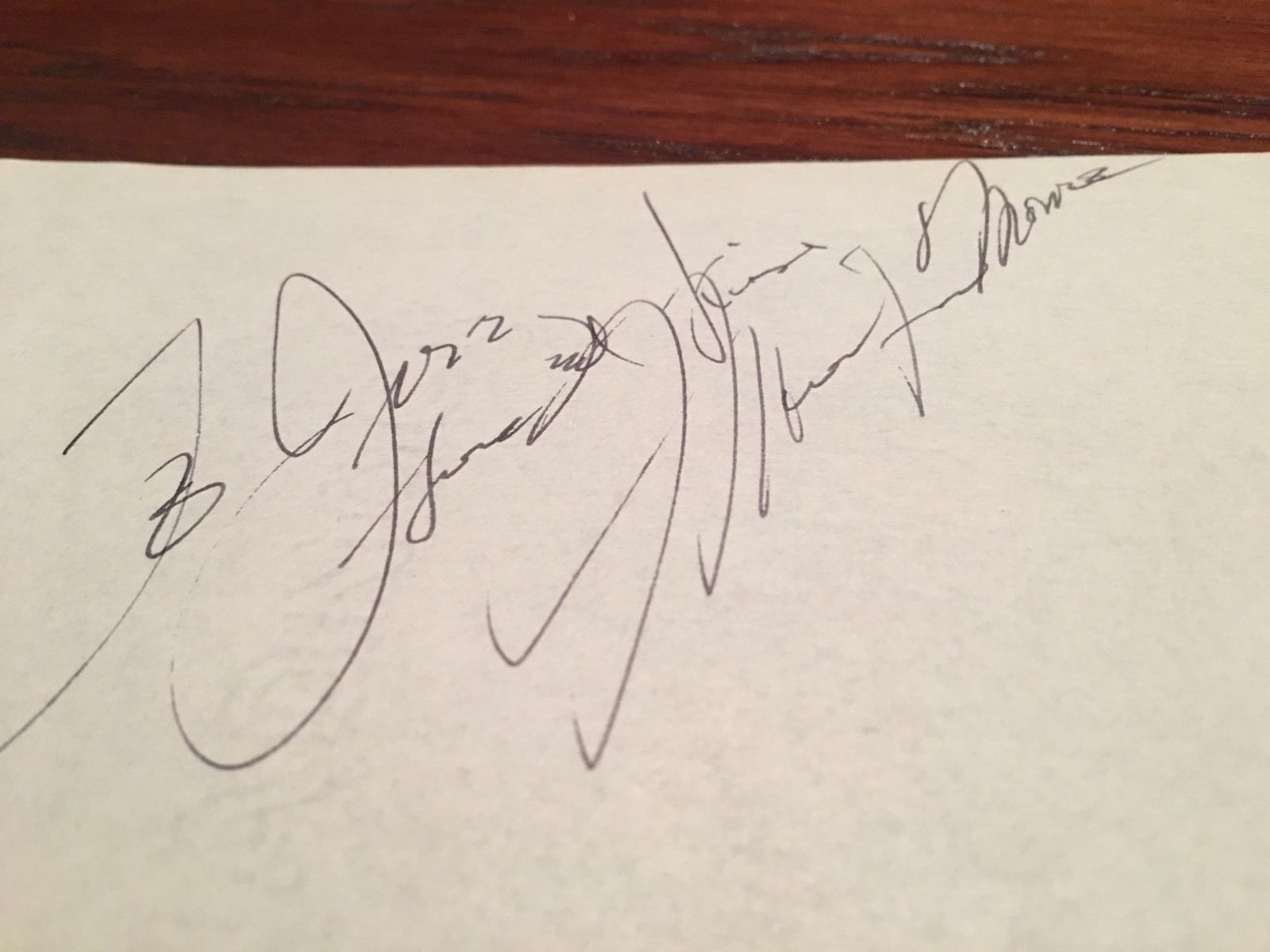 MARILYN MONROE * JSA COA * Authentic RARE AUTOGRAPH note SIGNED * Celebrity Icon