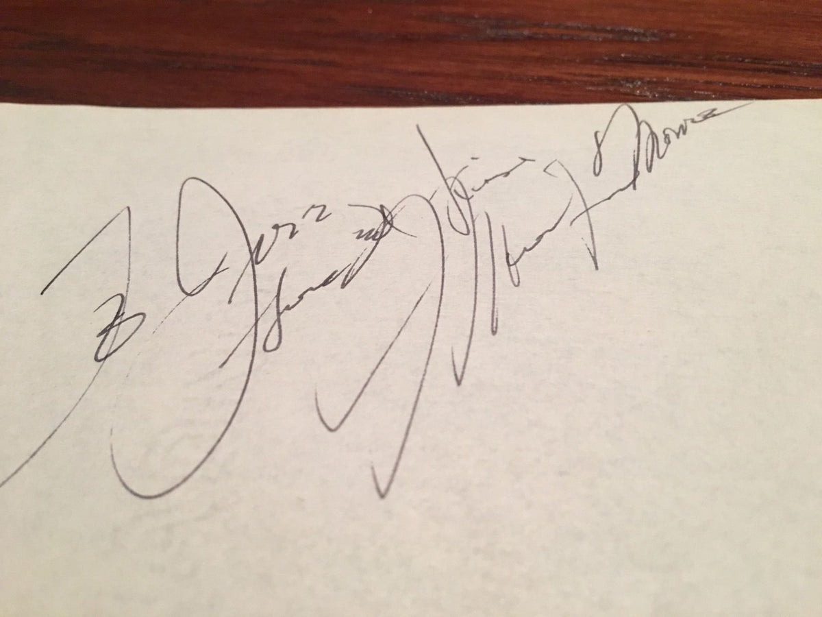 MARILYN MONROE * JSA COA * Authentic RARE AUTOGRAPH note SIGNED * Celebrity Icon