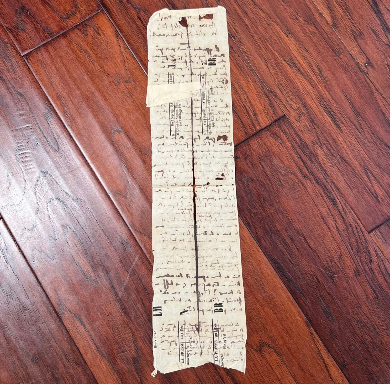 VICTOR HUGO * PSA/DNA * “LES MISERABLES” Handwritten Autograph Draft Not Signed