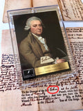 JOHN ADAMS * Scarce AUTOGRAPH Cut Signature SIGNED * 2nd President * 1763